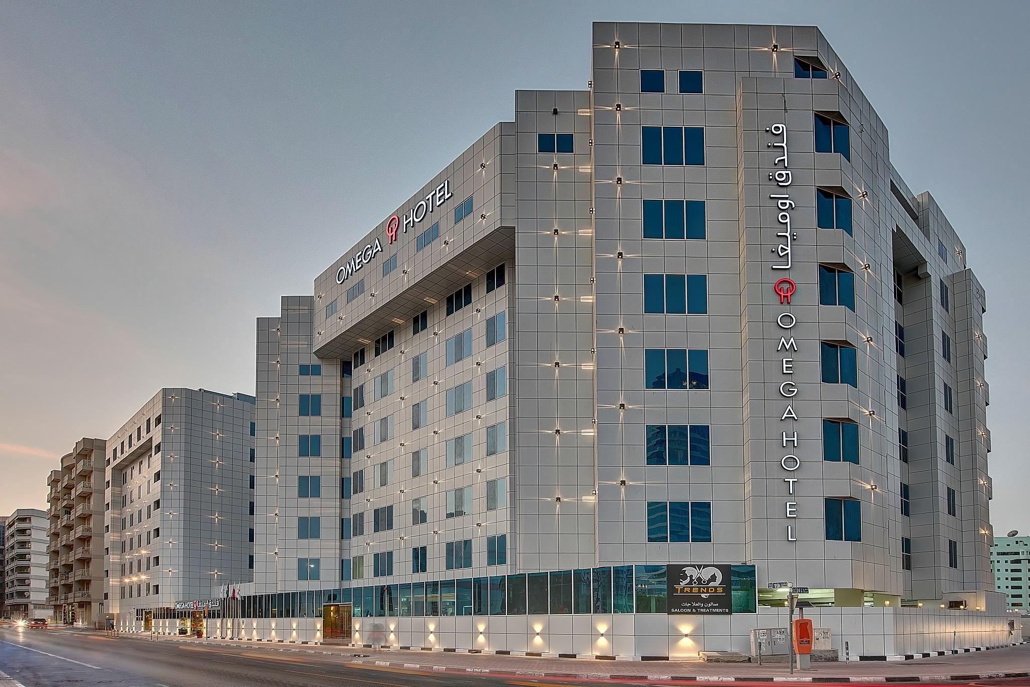 Omega Hotel Dubai Buitenkant foto