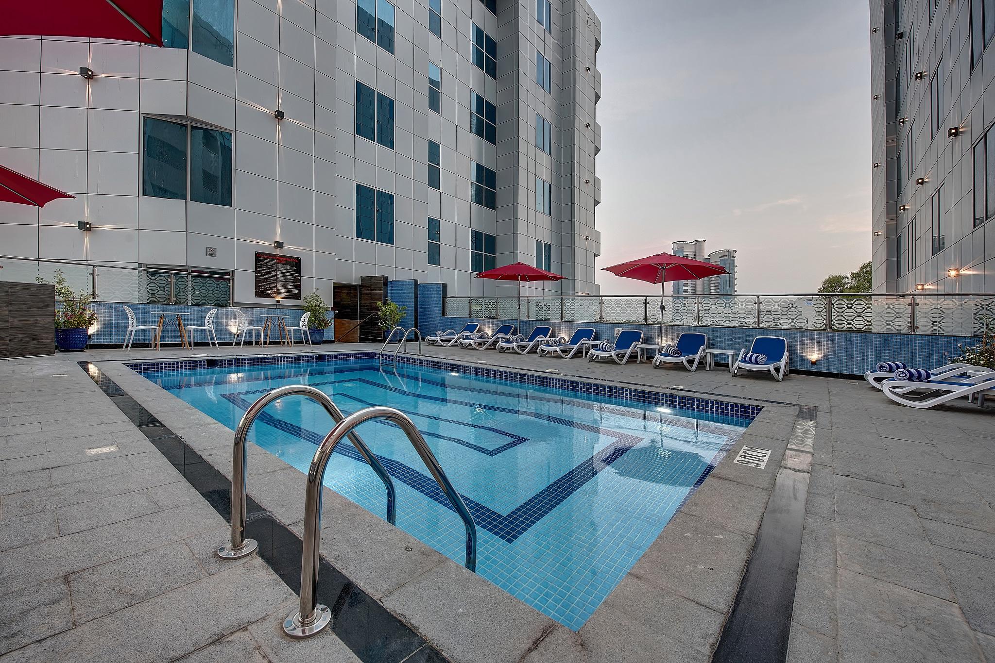 Omega Hotel Dubai Buitenkant foto